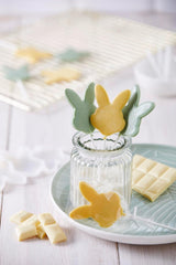 HEITMANN KREATIV - Piruletas de Chocolate - Con Tintes Herbales en Polvo - Amarillo y Verde - Kit DIY - Pascua