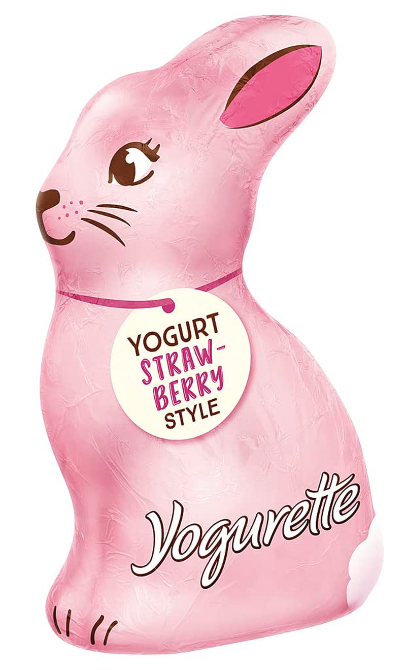 Ferrero Osterhase | 75G| Weiße Joghurtschokolade Mit Fruchtigen Erdbeercrisps | Pascua | Österhas | Geschenk Aus Schokolade en Hasenform Naty Shop Título predeterminado