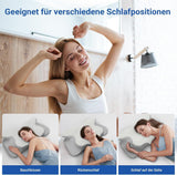 NVKHG Almohada De Espuma Viscoelástica Almohada Ergonómica para El Cuello Almohada para La Cabeza, Almohada De Espuma Viscoelástica Almohada para La Cabeza para Dormir De Lado, Boca Arriba Y Boca Abajo para Mejorar La Calidad del Sueño, 60X41X13/11Cm Almohadas Ortopédicas Cervicales Naty Shop