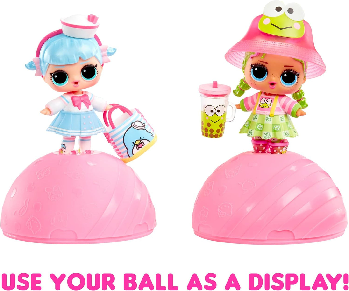 jajaja ¡Sorpresa! Loves Hello Kitty and Friends - 1 Muñeca con 7 Sorpresas, Selección Aleatoria, 8 Tots para Coleccionar, Regalo para Niños 4+, Muñecas Pink Naty Shop