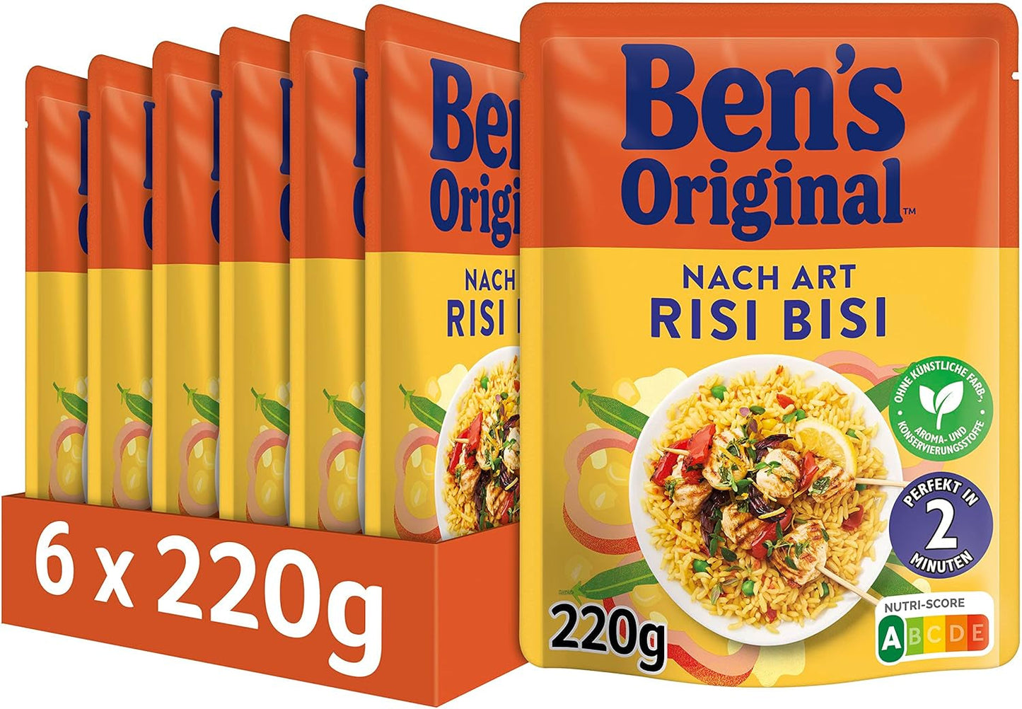 BEN'S ORIGINAL™ arroz mexicano express 6 x 220g
