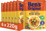 BEN'S ORIGINAL™ arroz mexicano express 6 x 220g