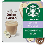 STARBUCKS White Mocha de Nescafé Dolce Gusto Kaffeekapseln 6 x 12 (72 Kapseln)