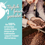 Blank Roast - EINZIG - 1kg - Kaffeebohnen kafeinfrei - 100% Arábica en Perú - schonend & umweltfreundlich entkoffeiniert - säurearm mit voller Crema - ideal für jede Zubereitungsart