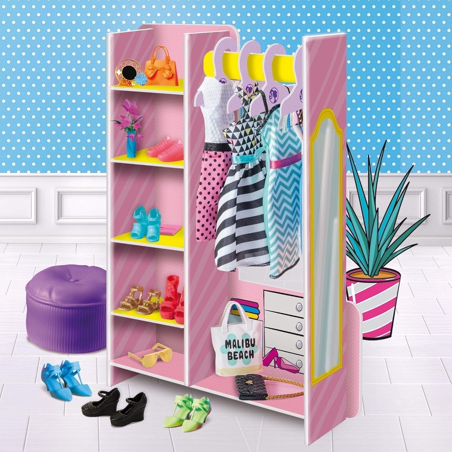 Lisciani 76918 Barbie Moda Boutique Casas De Muñecas Naty Shop