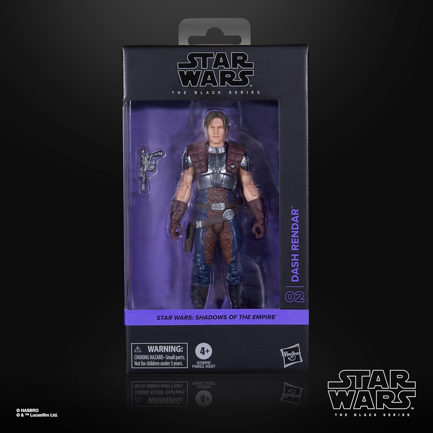 Star Wars Black Series Dash Rendar, Figura coleccionable Star Wars: Sombras del Imperio (15 cm) Figuras de acción Naty Shop
