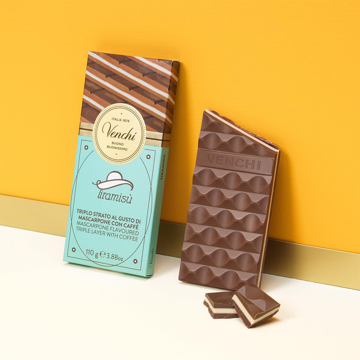Venchi - Tiramisú con chocolate 110g - sin gluten