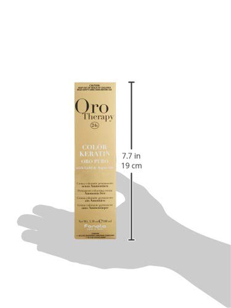 Fanola Oro Therapy Color Keratina 5.0 100ml Tinte para el cabello Naty Shop
