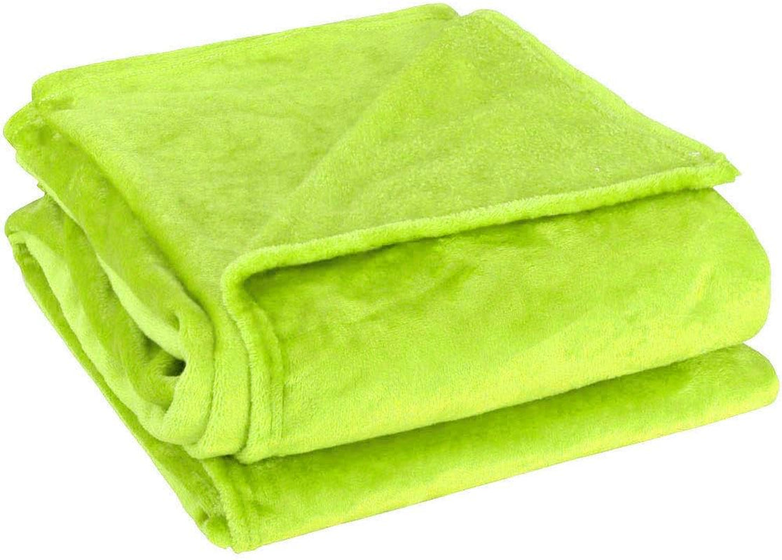 Sourcing Map Manta acogedora manta colcha Manta de lana suave y cálida como manta de sofá Manta de sofá Sala de estar y manta de peluche Manta de lana de felpa suave Naranja 150X200Cm Camas y mantas Besuche den uxcell-Store Amarillo, verde 70 "X78"