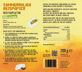 Papel de arroz Wan Kwai Summer Roll 200 g: requiere un remojo ligero, perfecto para rollitos de primavera crujientes, panecillos frescos de verano o albóndigas al vapor