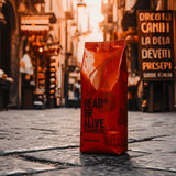 DEAD OR ALIVE DIAVOLO – Espresso Extra Oscuro – 100% Robusta – Extremadamente Fuerte – Baja Acidez – Crema Estable – Granos Enteros 1kg – Tostado Nápoles