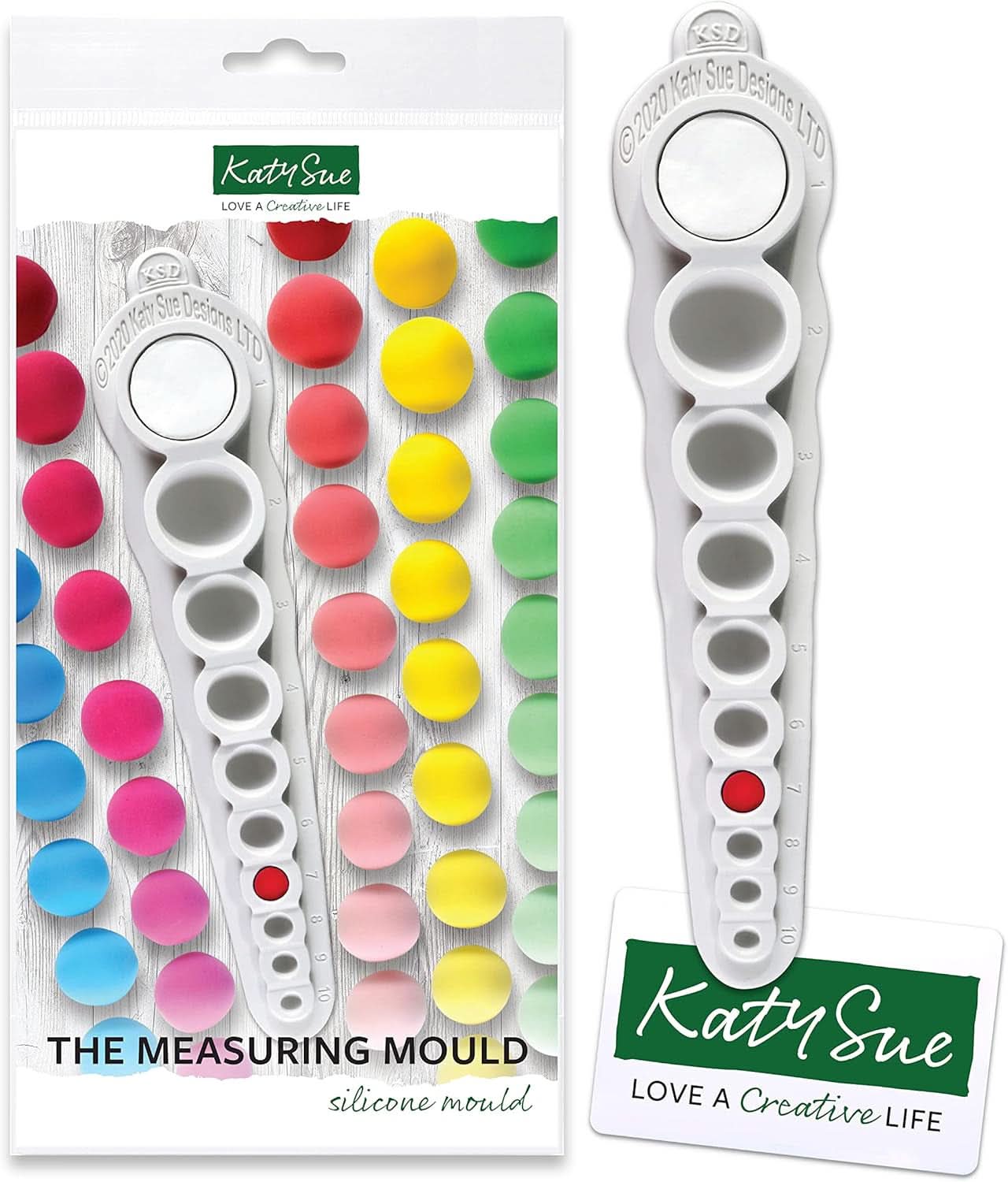 Katy Sue, Diferencia de hemisferios de silicio moldeado. Dimensiones, Dosificación Pasta de azúcar, 10 cavidades Cocina Naty Shop