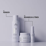 Schwarzkopf Professional BLONDME Bond Repair Purple Mask Mascarilla para cabello frío Neutraliza los tonos amarillos para cabellos teñidos, decolorados y claros Acondicionador profundo y fortalecedor 200 ml Mascarilla capilar Naty Shop