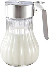 Tescoma CLASSIC Vaso para nata/miel 250 ml, acero inoxidable y cristal robusto, ideal para hogar y restauración, duradero y funcional