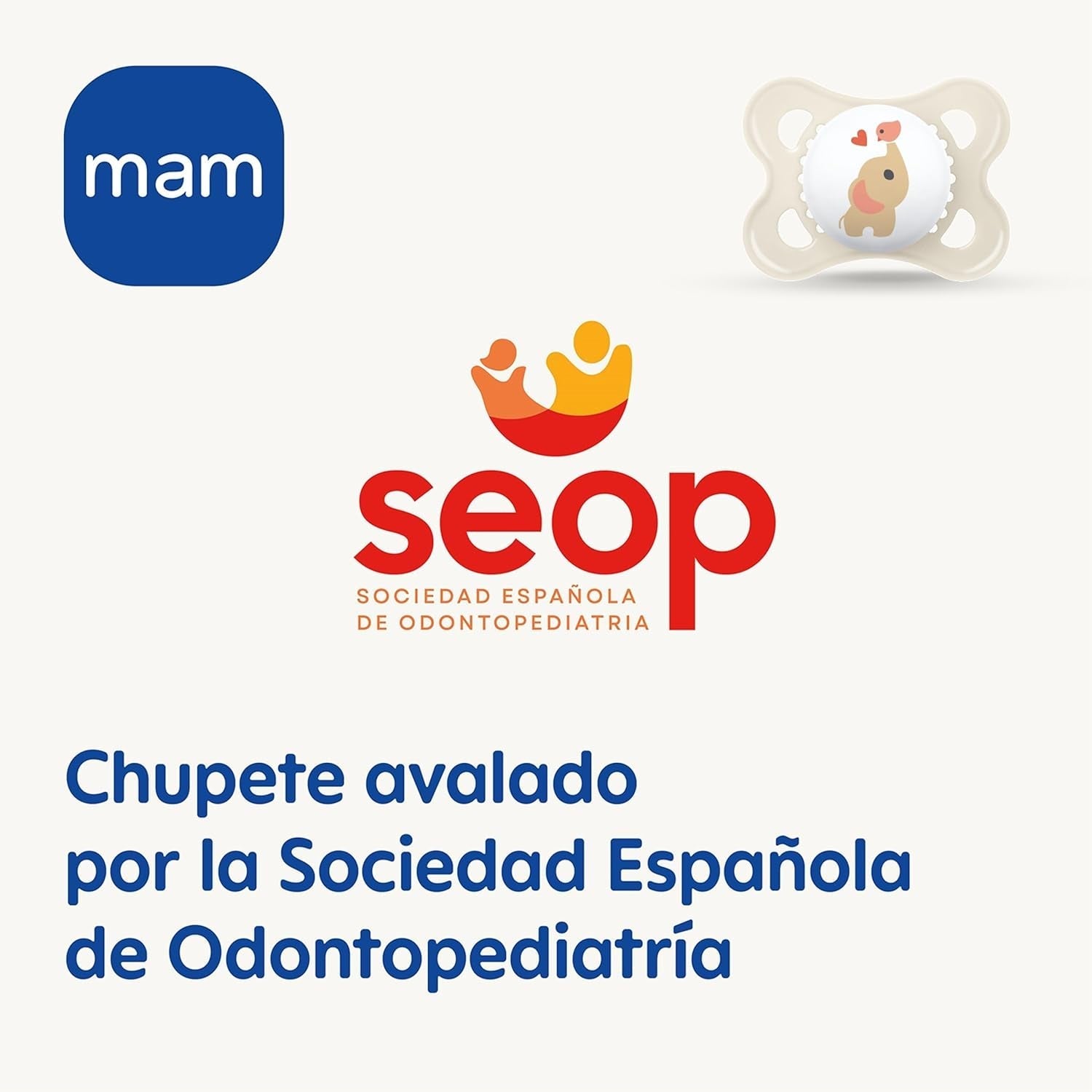 Chupete MAM Clip It! Broach & Original S226 Skinsoft™ silicona, ultrasuave, para bebés a partir de 0 meses