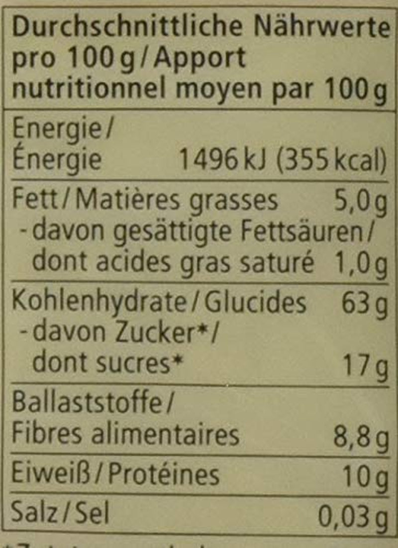 Gachas de frutas, 500g