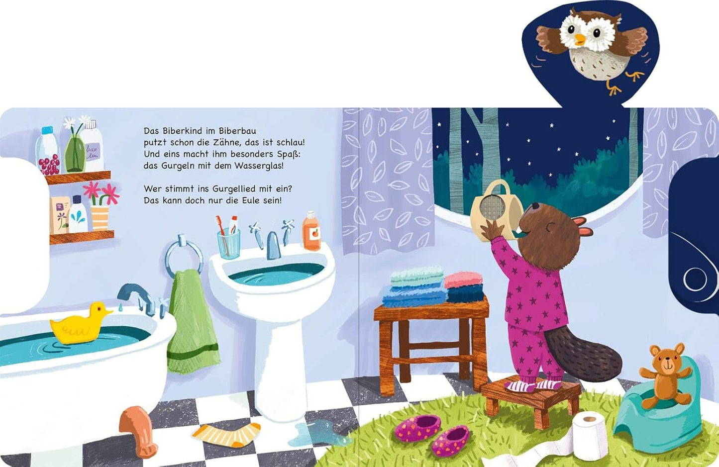 Shoo, shoo, ¡ahora tú también duermes!: Slider y 11 sonidos | Un libro innovador con sonidos deslizantes para pequeños mayores de 18 meses Bebe Naty Shop Toys