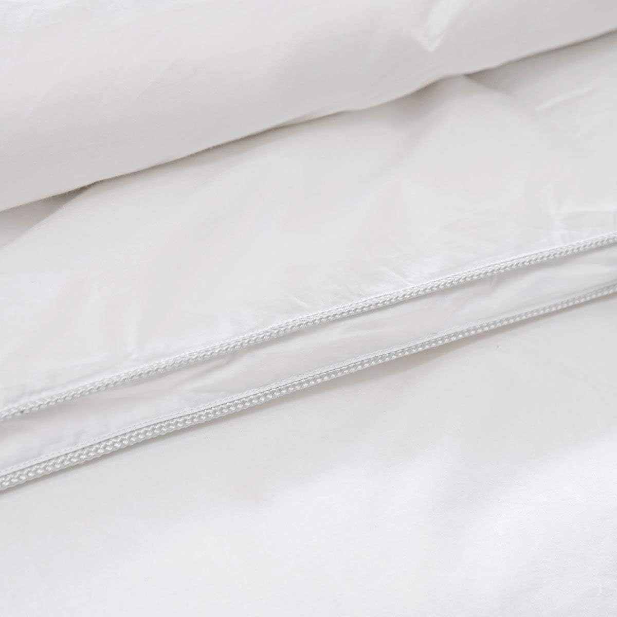 Platino, plumón de ganso, 300 g/m², 240 X 220 cm, blanco (white) Edredones y colchas Naty Shop
