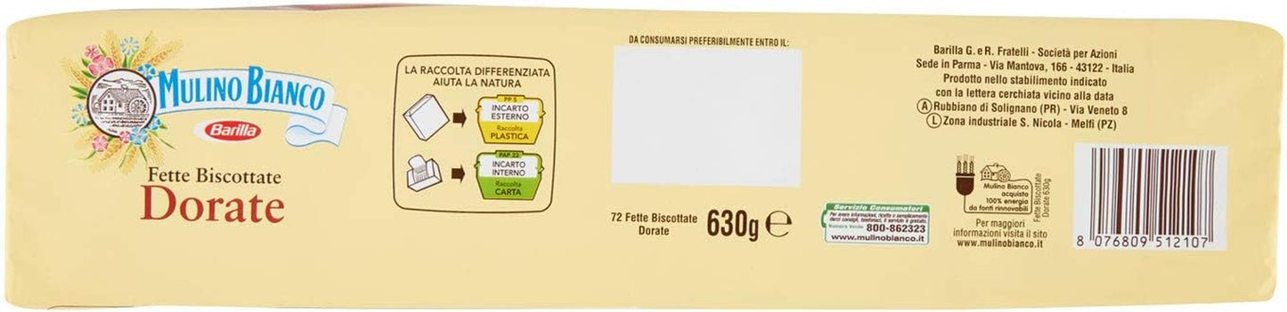 , Bizcocho Graso Dorado - 630 gr