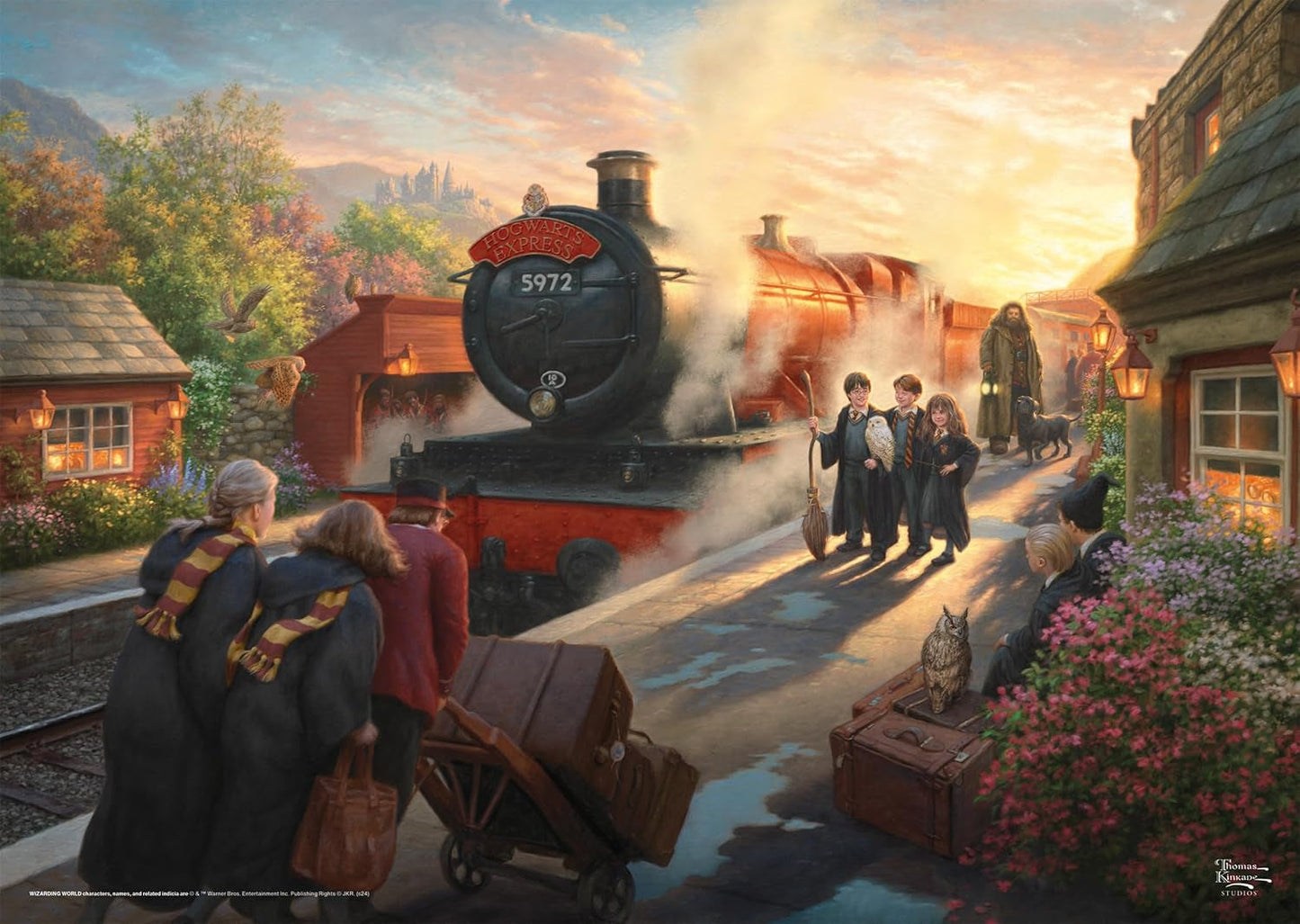 Mundo Mágico Harry Potter Hogwarts Express Puzzle Naty Shop