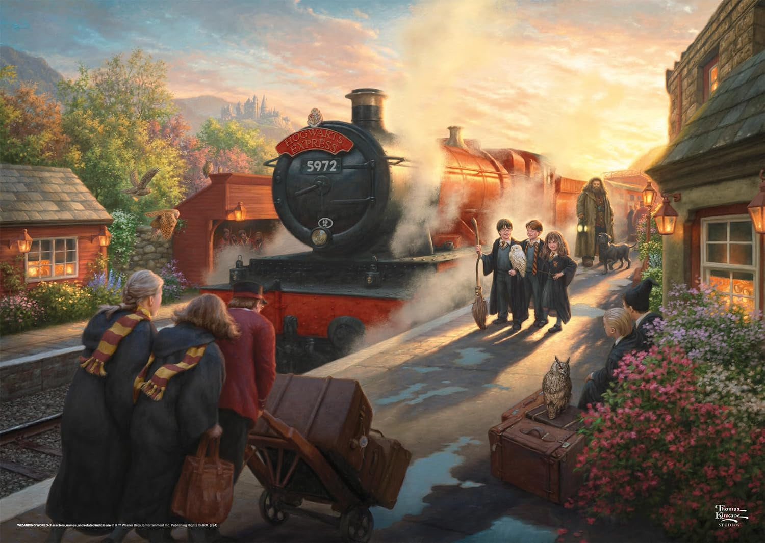 Mundo Mágico Harry Potter Hogwarts Express Puzzle Naty Shop
