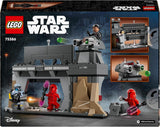 LEGO Star Wars: El duelo mandaloriano entre Paz Vizsla y Moff Gideon, juguete de construcción coleccionable para niños, idea de regalo para niños y niñas creativos mayores de 7 años, Juguete mandaloriano 75386 Juegos de construcción Beuche den LEGO-Store