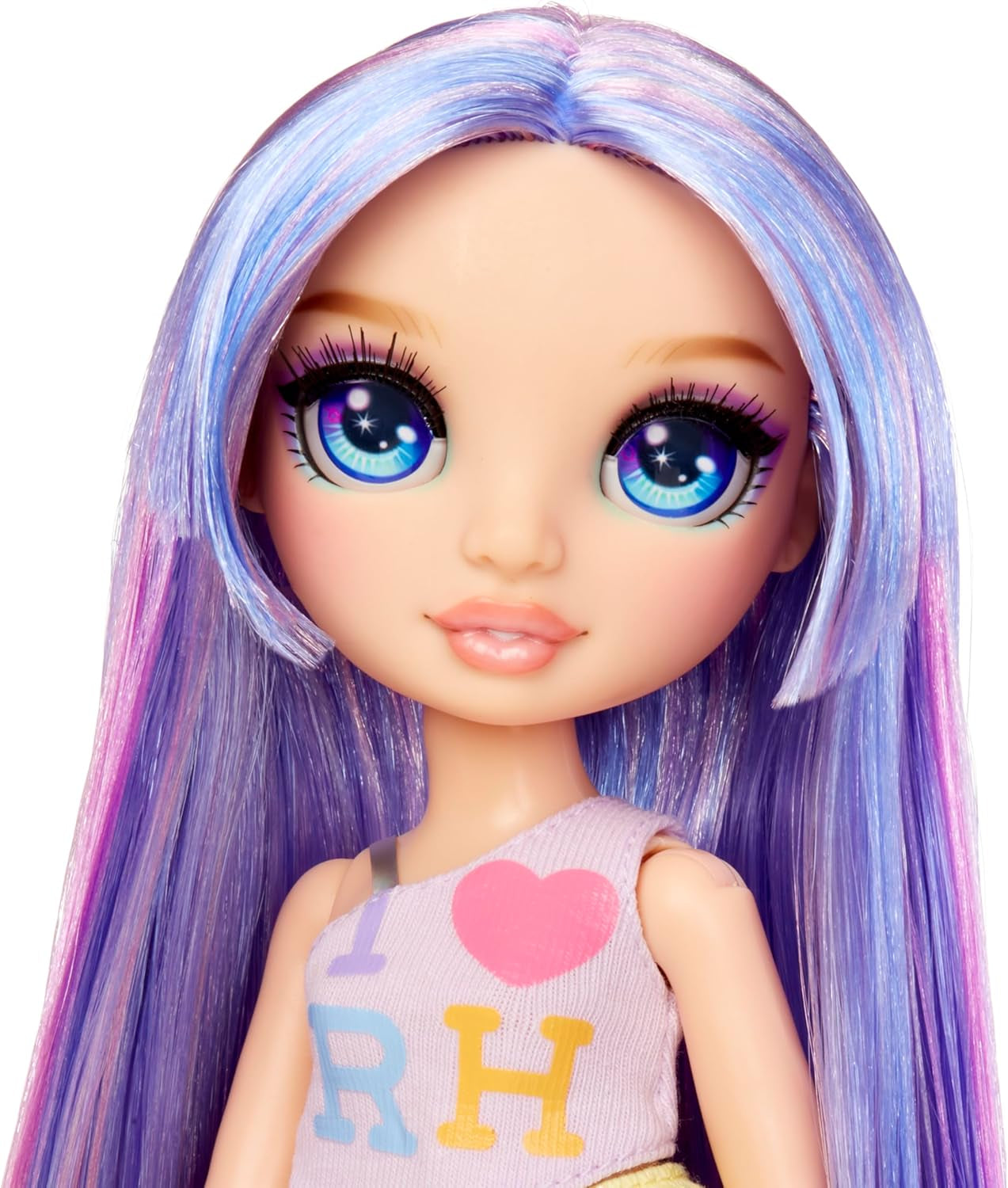 Rainbow High My Fashion Style Doll - Púrpura - 28 cm Muñeca de moda morada con ropa atractiva y bolso elegante, para jugar, posar y coleccionar, para niños de 4 a 12 años