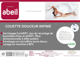 15000000534 Douceur Infinie Edredón, ligero, poliéster, blanco, blanco, 240 X 260 cm Edredones y edredones Naty Shop