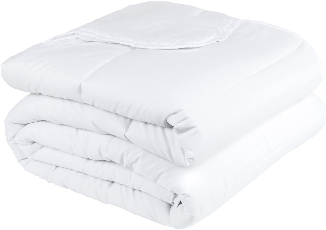 Pikolin Home Colcha Fibra, Blanco, Cama 135/140-220 X 220 Cm, 2 Edredones y Edredones Naty Shop Cama 135/140 - 220 X 220 Cm