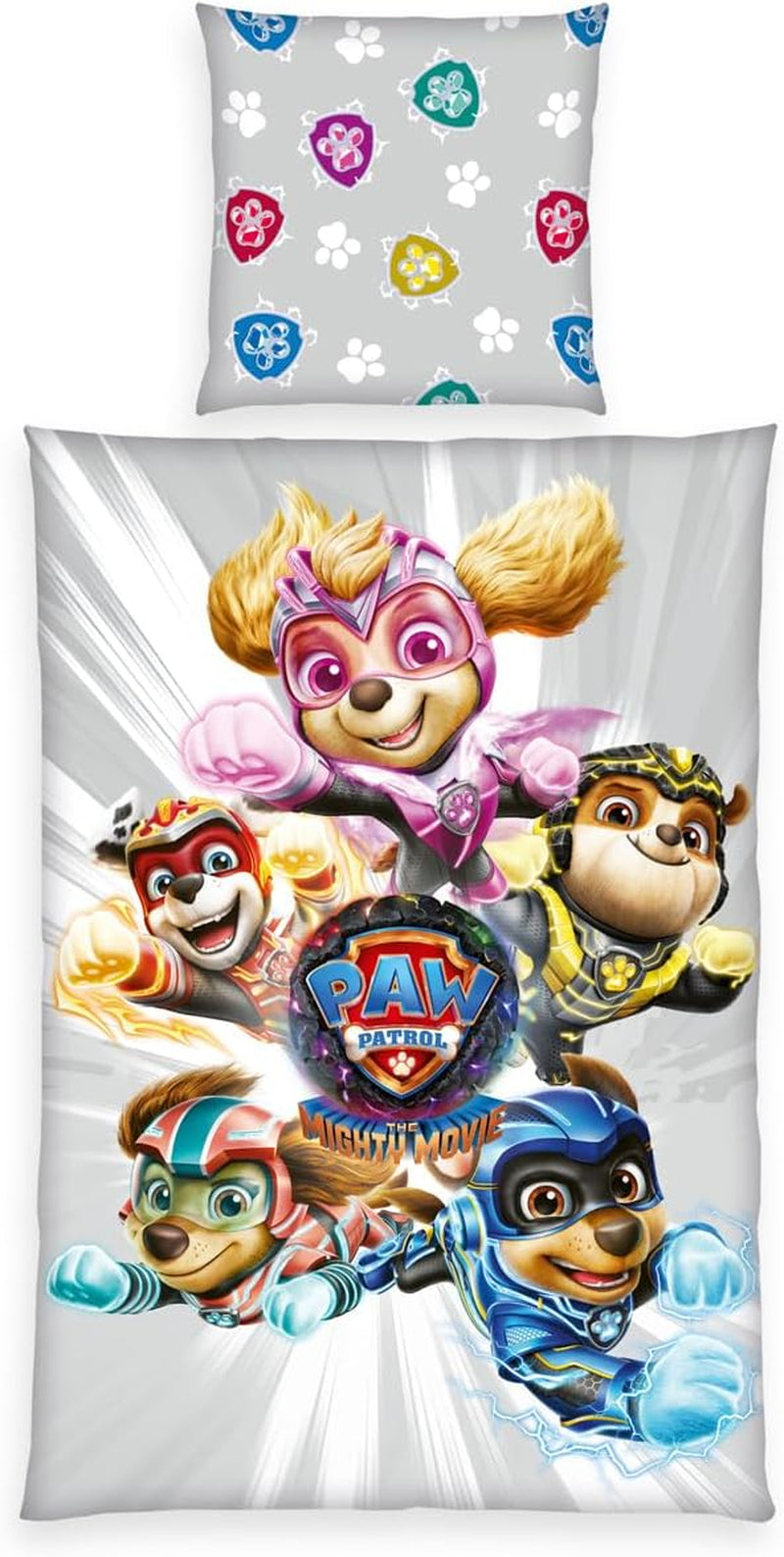 Ropa de cama Paw Patrol, cierre con botones, 100% algodón Ropa de cama - infantil Naty Shop Default Title
