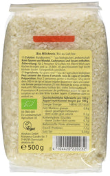 Arroz con leche ecológico, 500g