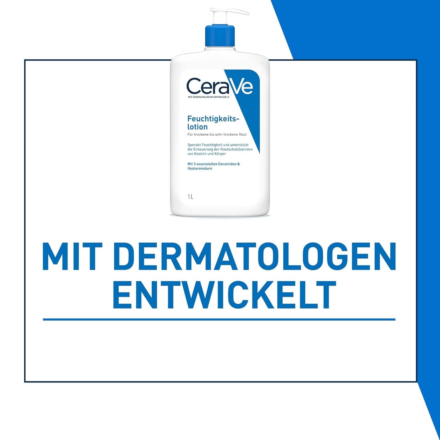 Cerave Loción hidratante para cuerpo y rostro, 1 litro Cosmética y Belleza Naty Shop