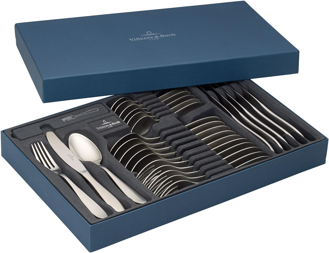 Villeroy And Boch Arthur Cubiertos para 6, 24 piezas, acero inoxidable Cocina Naty Shop