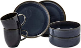 Villeroy & Boch Crafted Denim juego de desayuno 6 piezas, para 2 personas, azul