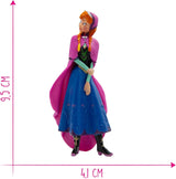Bullyland 12960 - Figura de la princesa Anna de la película Frozen de Walt Disney, aprox. 9,5 cm, muy detallado, ideal como pequeño regalo para niños a partir de 3 años.
