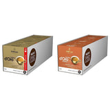 Dallmayr Crema d´Oro, XXL-Vorratsbox & Dallmayr Crema d´Oro intensa (48 Kaffeekapseln, Intensität 9 von 12, 100% Arábica-Bohnen), paquete de 3 (3x16 Kapseln)