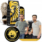 Doppio Crema y Sabor 1KG | Granos de café 80% Arábica y 20% Robusta | con notas de cacao, nueces y caramelo | Tostado fresco y medio, baja acidez | para café expreso | Café Orca Azul