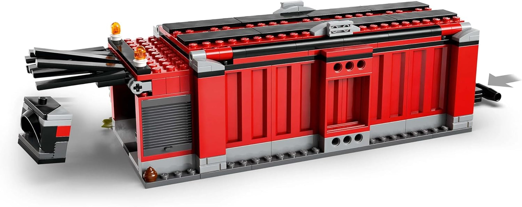 Depósito de chatarra con coches LEGO City - juguete con prensa de chatarra y grúa, 2 coches de juguete, 4 minifiguras funcionales y edificio de oficinas - regalos de cumpleaños para niños y niñas a partir de 8 años 60472 Besuche den LEGO-Store sets de construcción