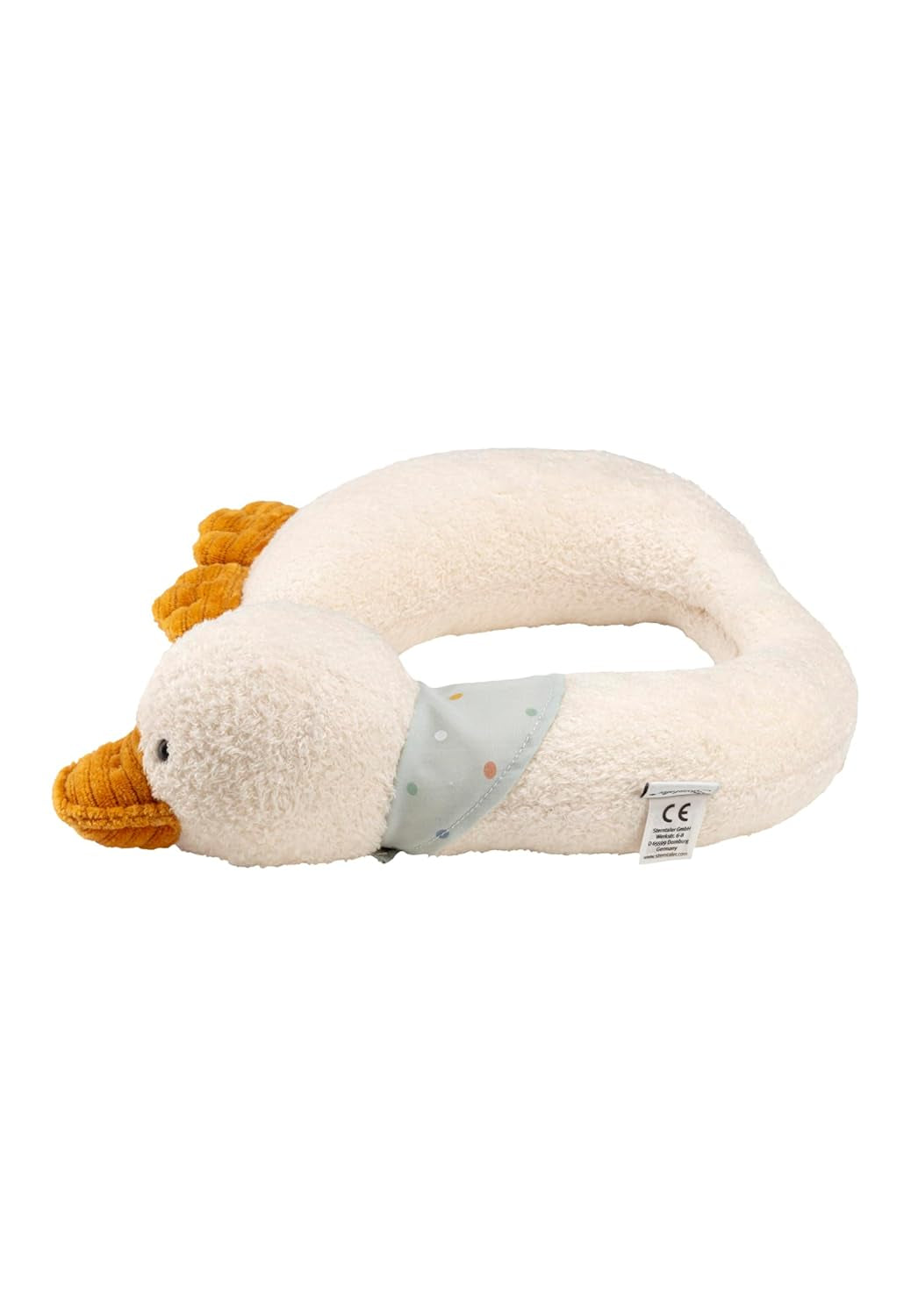 Edda Lou Soporte para el Cuello de Pato Almohada para el Cuello en Forma de U Almohada con Cabeza de Animal para niños y niñas Ideal para Coche, avión y Viajes Almohadas ortopédicas cervicales Naty Shop