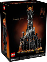 LEGO Icons El Señor de los Anillos: Juego de construcción para adultos Barad-Door con minifiguras de Sauron, Gothmog, Orco, Frodo, Sam y Gollum Recuerdos de la película Coleccionable para fanáticos 10333 Juegos de construcción Beuche den LEGO-Store