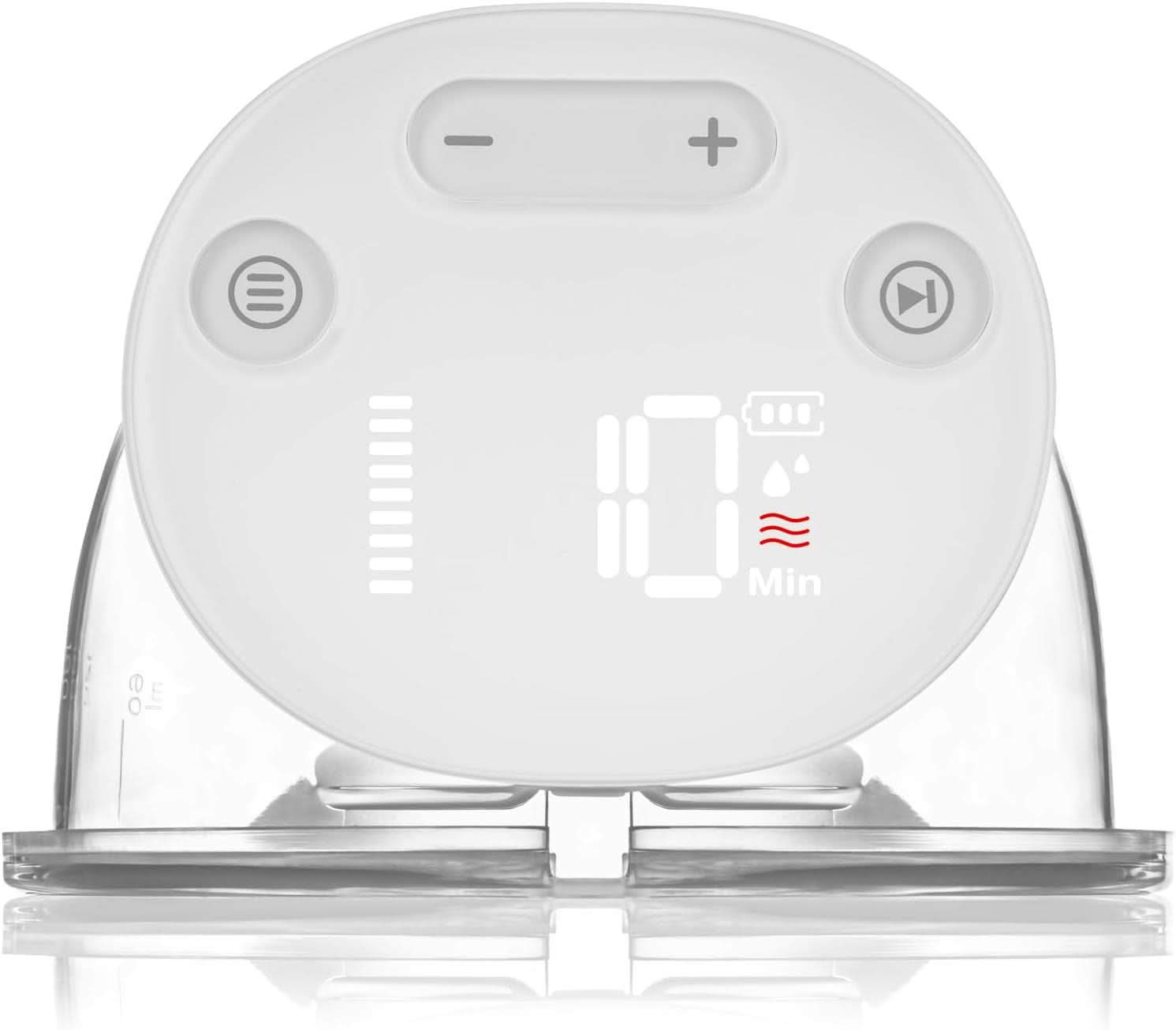 Extractor de leche materna eléctrico sencillo LIONELO Fidi Free 180 ml, extractor portátil con 2 fases, ahorro energético 9 niveles, 3 tamaños de embudos de silicona Temporizador Accesorios Alimentación y Lactancia Bebe Naty Shop