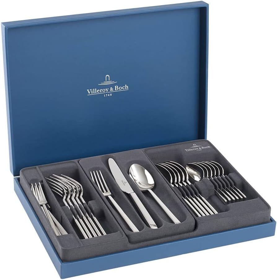 Cubertería Villeroy & Boch La Classica para 6 personas, 30 piezas Cocina Naty Shop