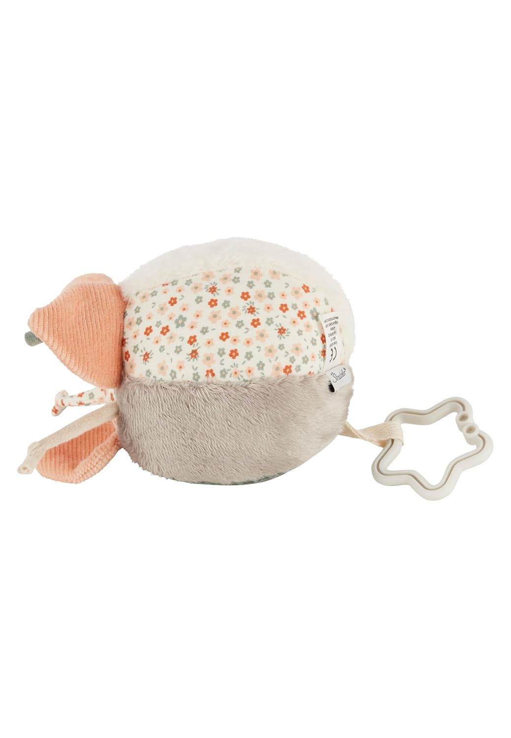 Sterntaler Granja de bolas de tela - Pelota textil para bebé hecha de combinaciones de tejidos suaves - Juguete para bebé relleno de guata de poliéster - Pelota para bebé para atrapar y jugar, de colores Juguetes para bebés Naty Shop