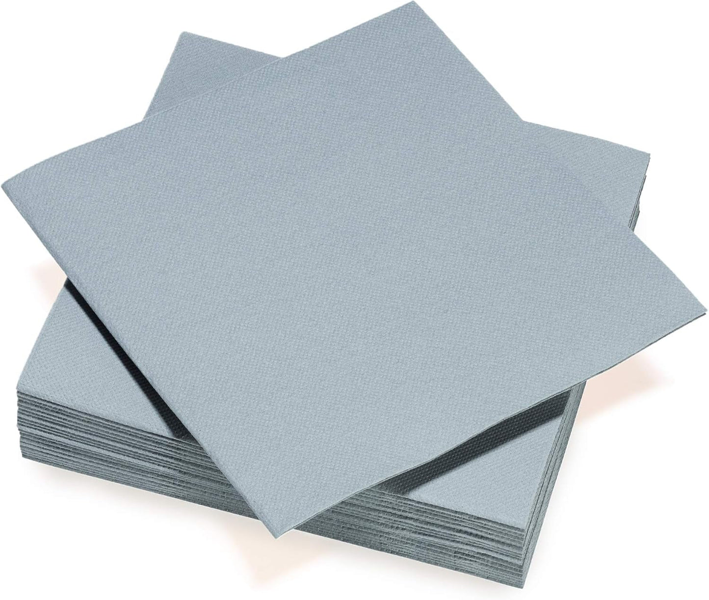- Servilletas de papel Tex Touch - Negro - Servilletas certificadas Fsc® - Reciclable y Biodegradable - Juego de 40 servilletas negras grandes 38 X 38 Cm