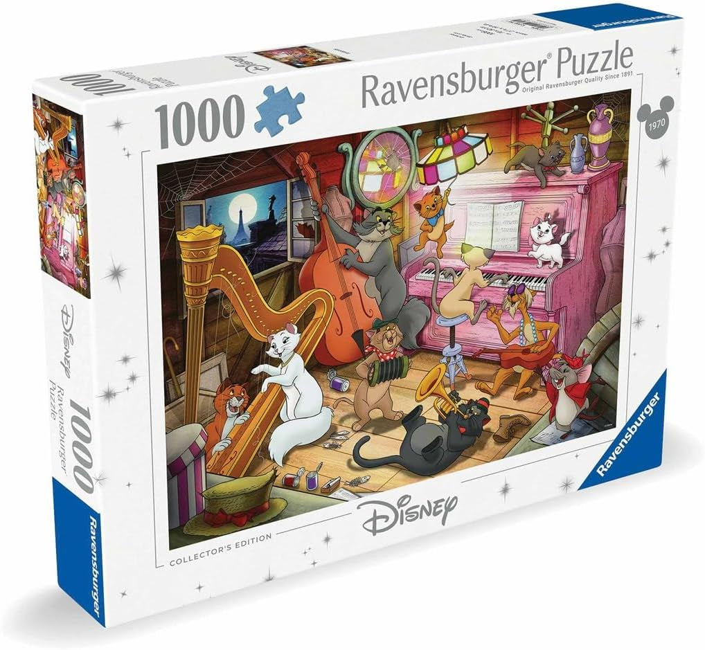 Ravensburger 12000753 Los Aristogatos Puzzle 1000 Piezas Naty Shop Nuevo Diseño