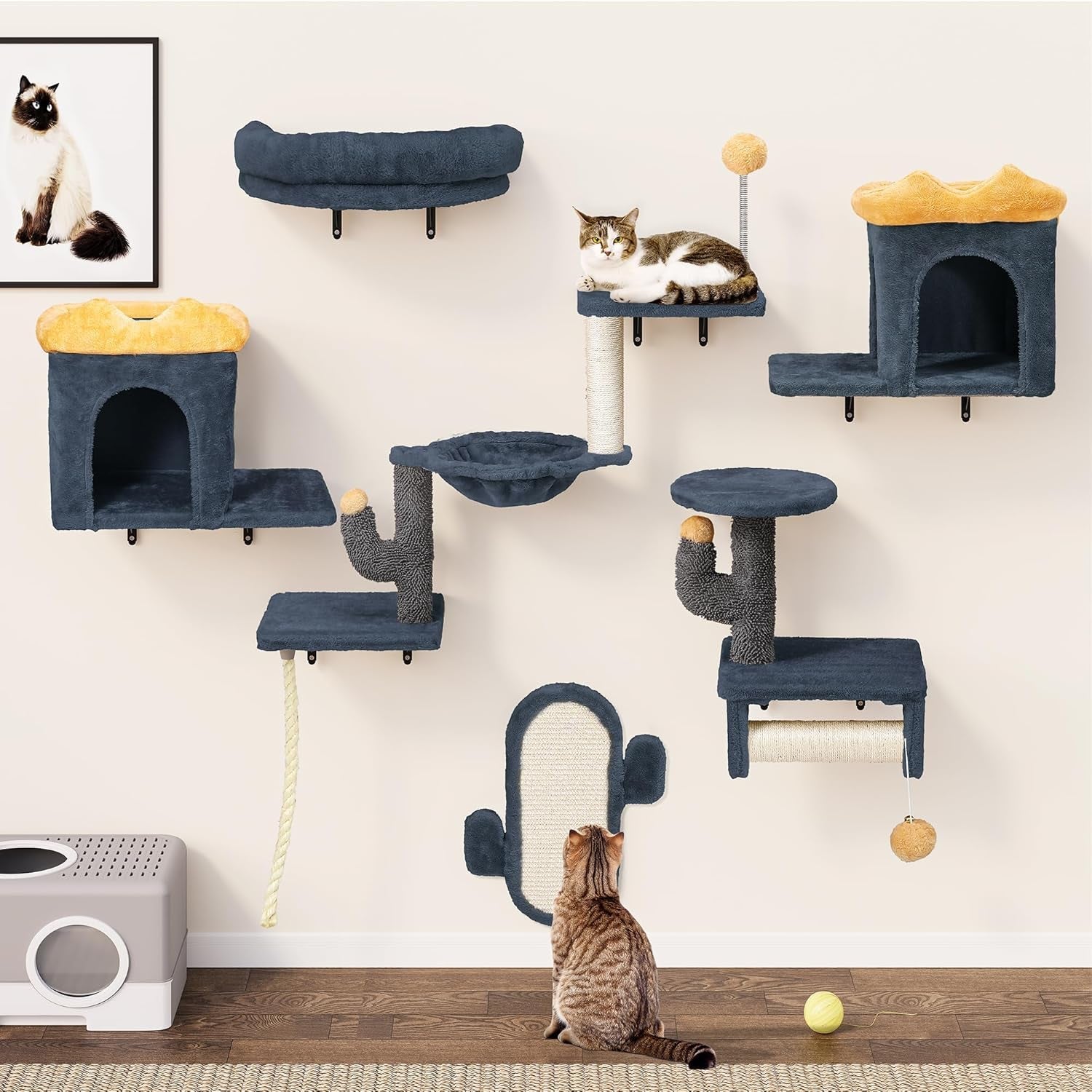 Mantas y Muebles, Mascotas, Gatos, Camas para gatos, Rascador, Gatos - Camas, Colchones