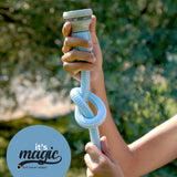 Magic Blue Hose Manguera de jardín extensible de 20 metros con bolsa y boquilla pulverizadora