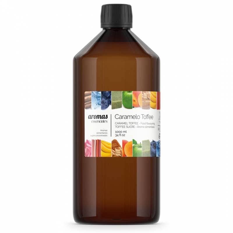 Sabor Caramelo Concentrado, 10 ml Naty Shop Sabores 1 Litro