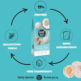 Bombones de coco con almendras sin azúcar, siéntete FIT, sin azúcares añadidos, 17% proteína, 63 g