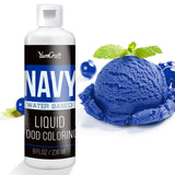 Colorante alimentario - Colorante alimentario líquido altamente concentrado para pasteles, repostería, huevos de Pascua, bebidas - Colorante alimentario sin azúcar para fondant, glaseado, baba y decoración de pasteles (Red Velvet, 236ml)